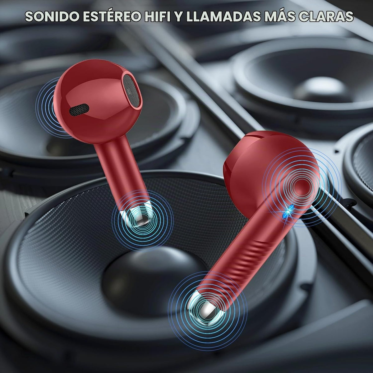 Auriculares inalámbricos Jxrev, auriculares Bluetooth 5.4, pantalla...