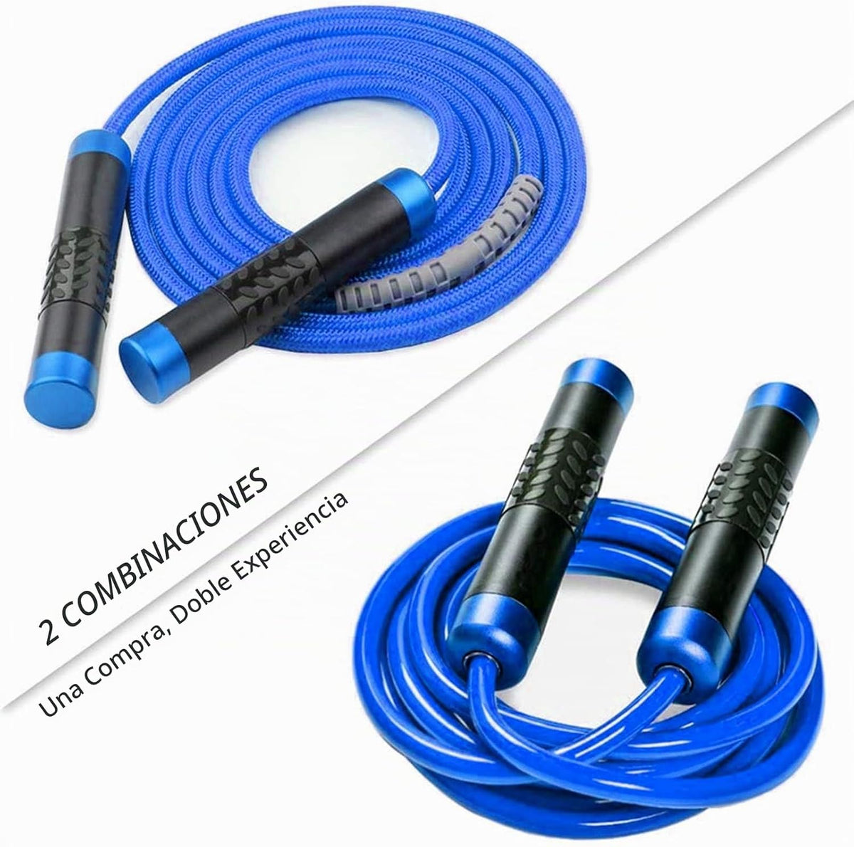 Redify Cuerda de saltar con peso para entrenamiento físico (1 libra...
