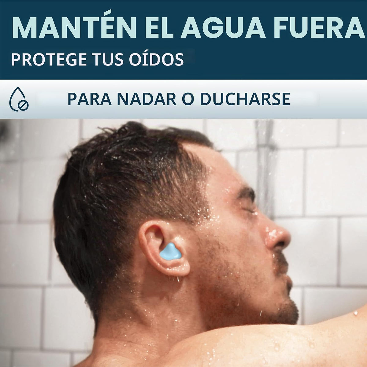 Peace&amp;Quiet PQ - Tapones para los oídos de cera de gel de silic...