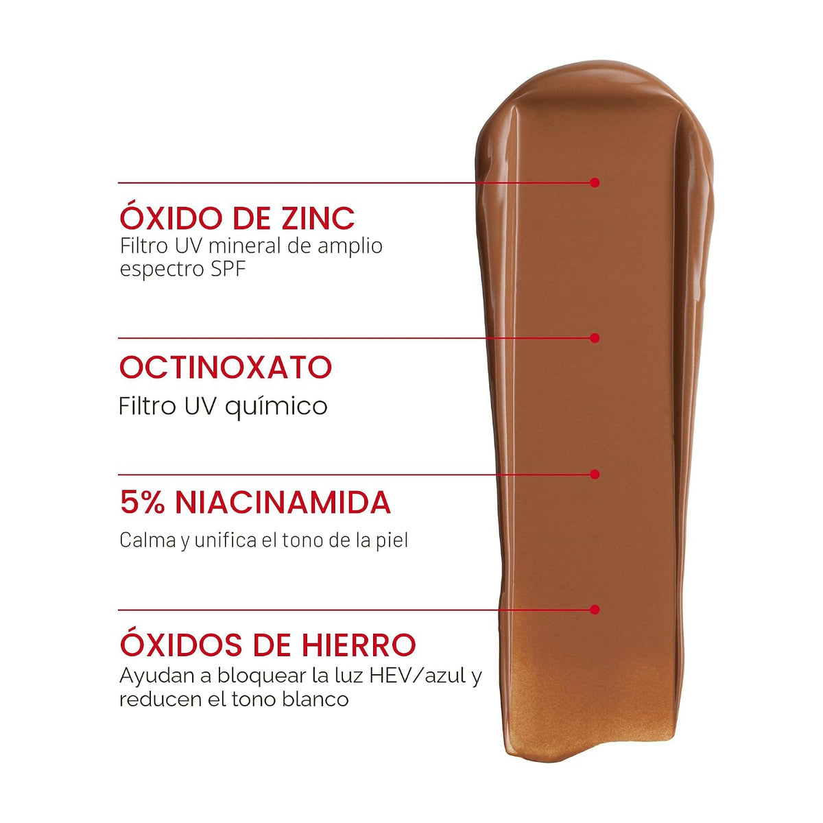 Protector solar facial transparente UV EltaMD con óxido de zinc, si...