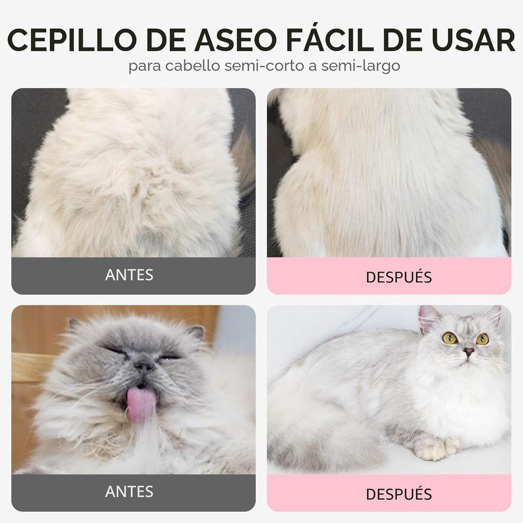 Aumuca Cepillos para Gatos de Interior, Cepillo de Pelo de Gato par...