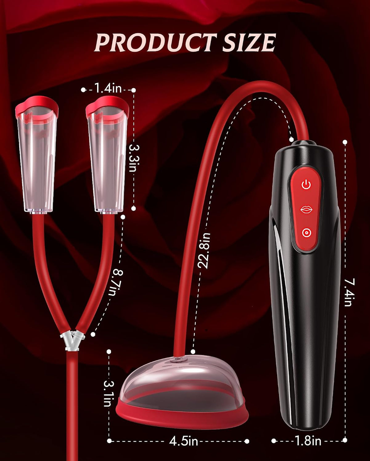 Bomba de Coño Juguetes Sexuales para Adultos - Kit de Juguetes BDSM...