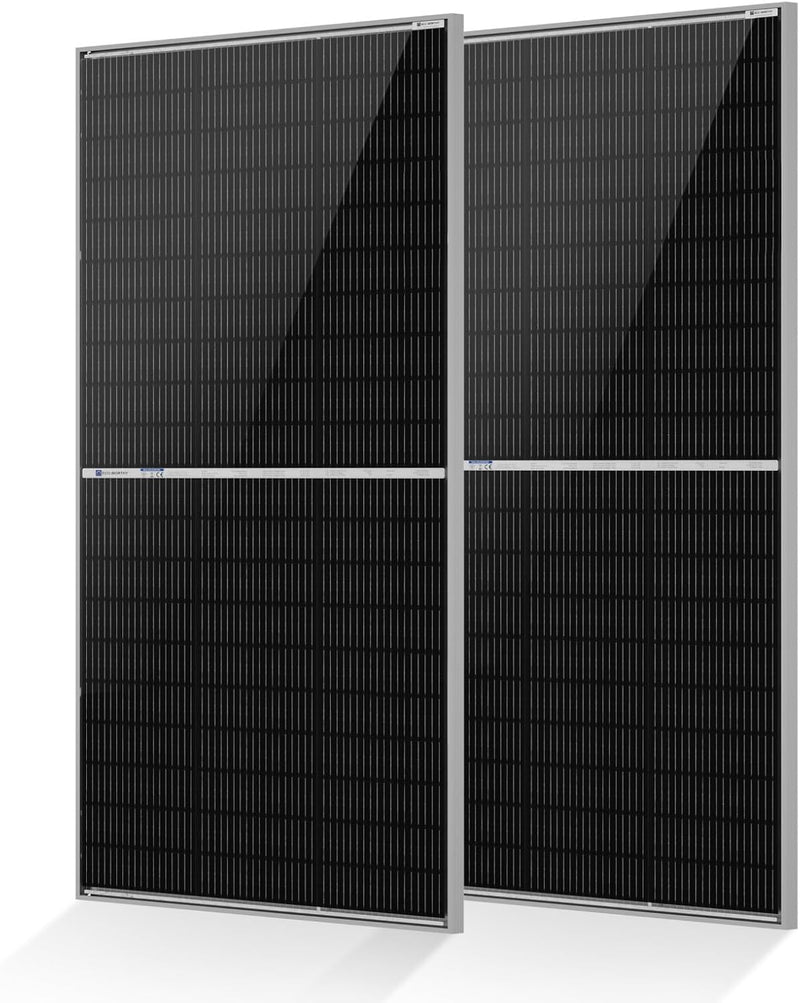 ECO-WORTHY N-Type 18BB 2pcs 195 W Panel Solar 25% de alta eficienci...