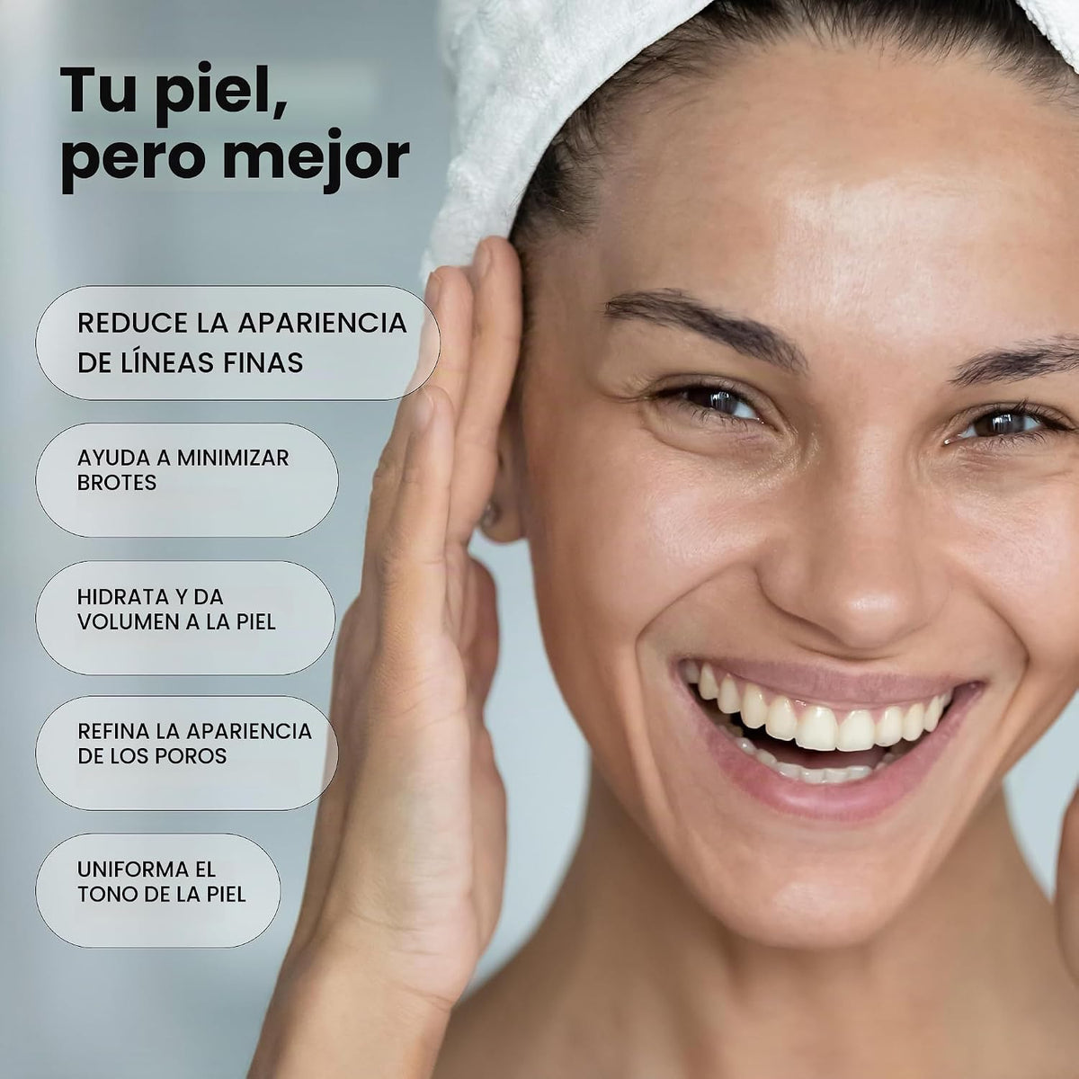 Simplified Skin Suero de retinol al 2.5% para la cara con ácido hia...