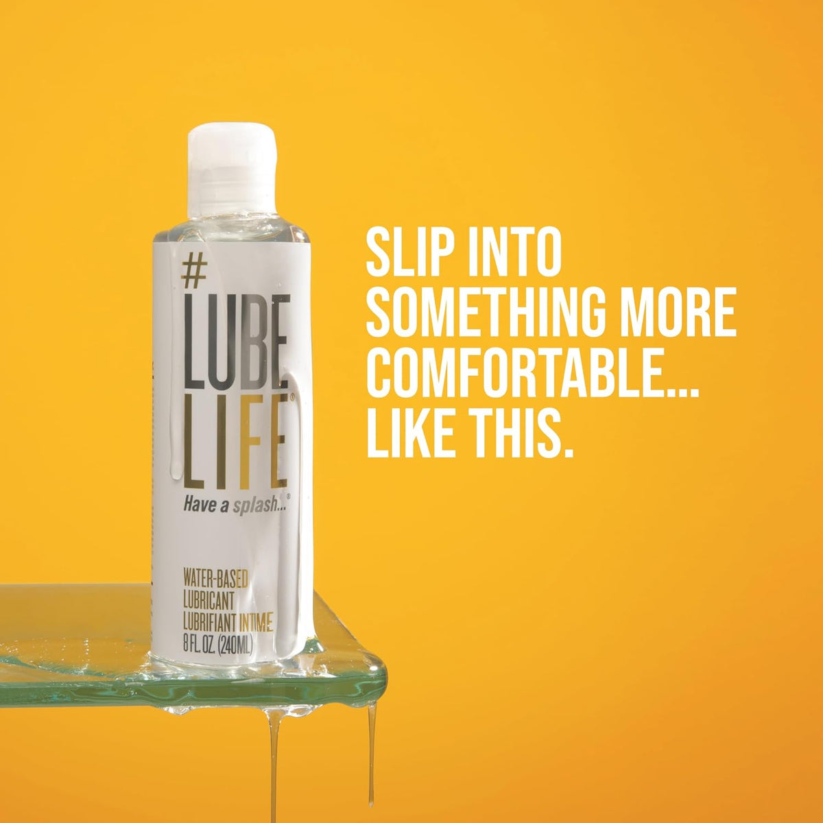 LUBELIFE Lubricante a base de agua, lubricante personal para hombre...