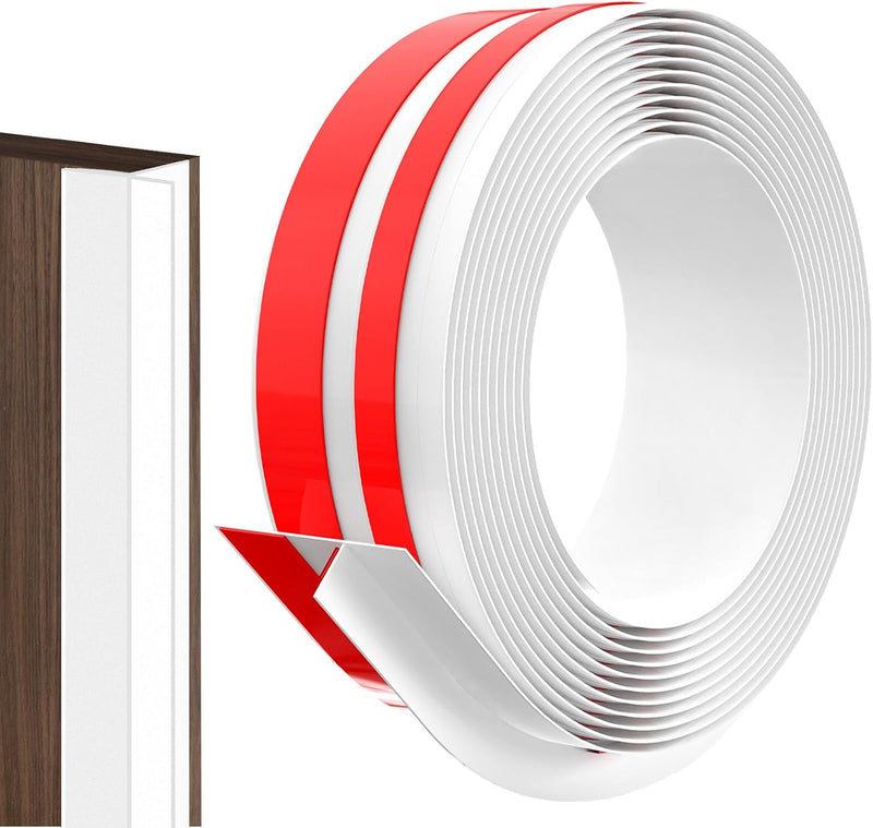 Sello de silicona para puerta, tira de sellado mejorada 2026 para h...