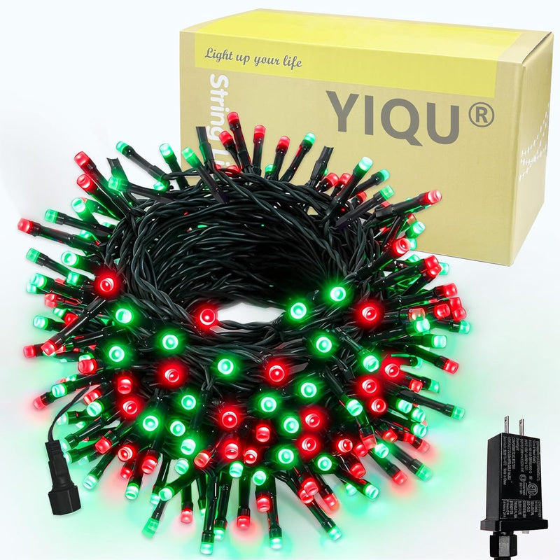 La secuencia de la Navidad del verde rojo extensible de los 75.8FT...