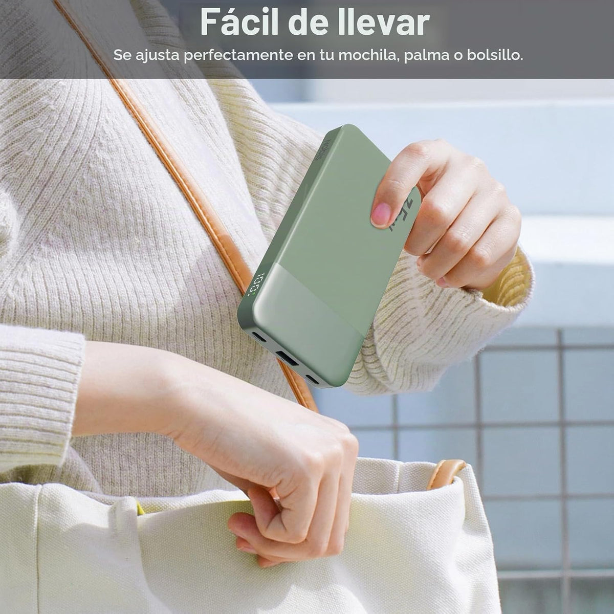 NOBIS Cargador portátil, 45W 20000mAh Power Bank y 35W 10000mAh Pow...