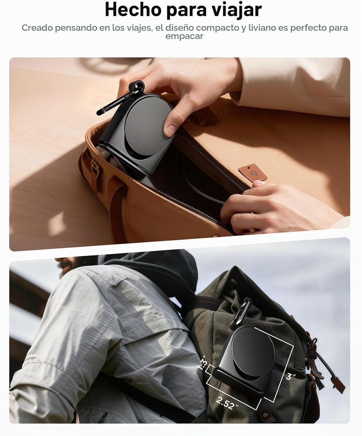 iOttie Treker Travel Essentials - Soporte magnético para teléfono d...