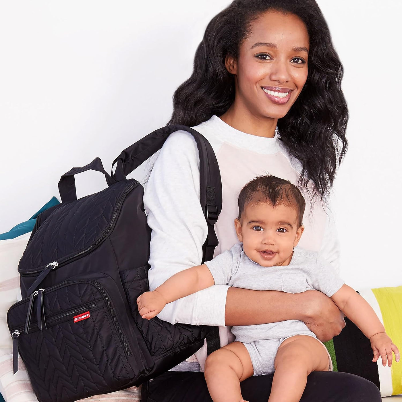 Skip Hop Mochila Bolsa de Pañales: Forma, Bolsa de viaje para bebé...