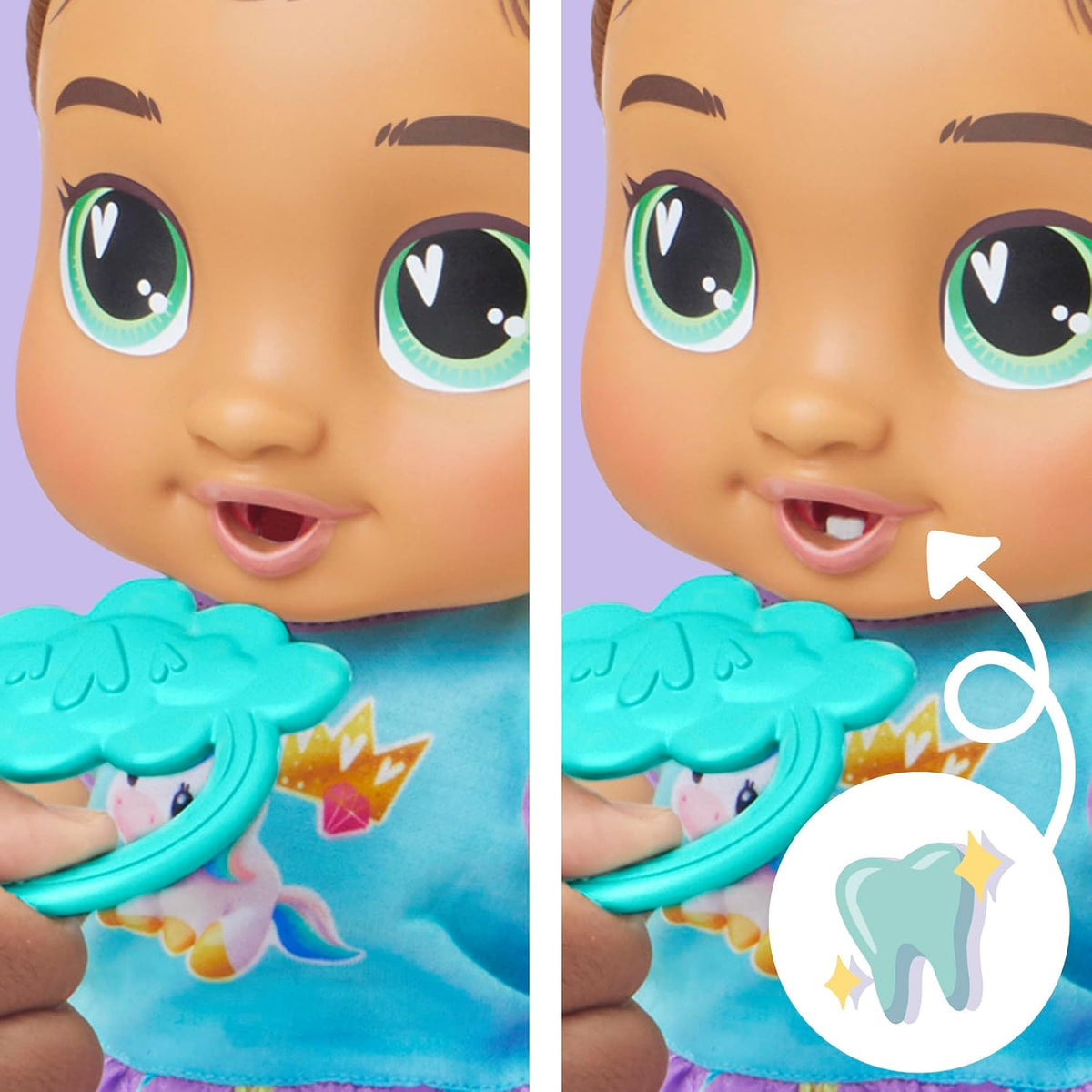 Baby Alive Baby Grows Up, Sophia Sparkle, Milestones y el primer di...