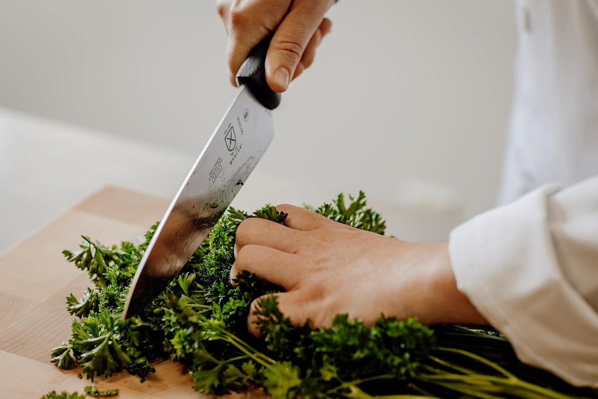 Mercer Culinary M22608 Millennia Mango Negro, 8 Pulgadas, Cuchillo...