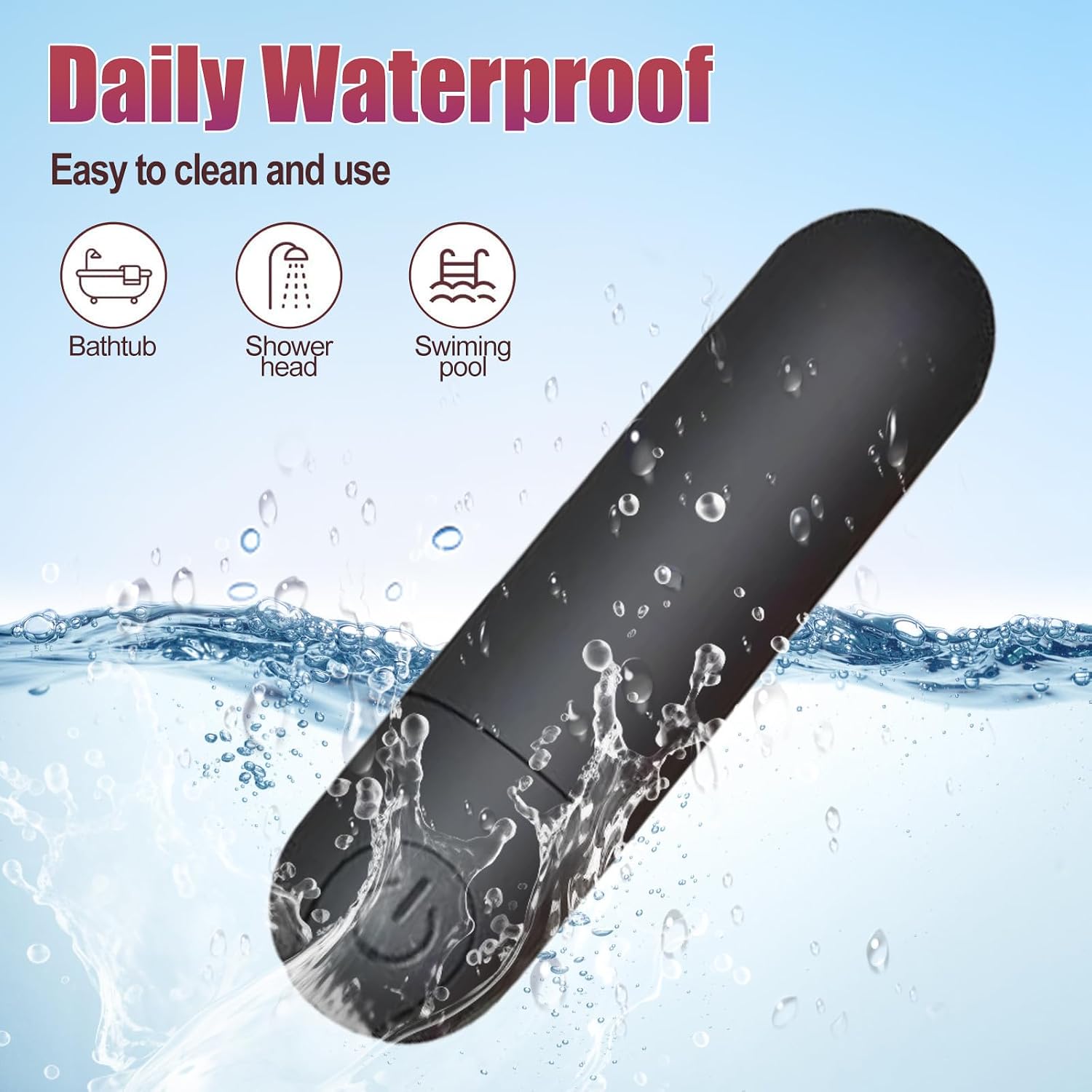 Vibrador con control remoto MASKEOBAP tipo bala, bragas - vibrador...