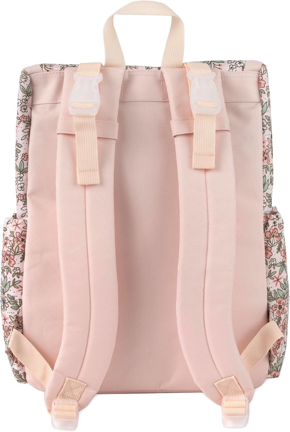 Mochila multifuncional para pañales florales y bolsa de viaje para...