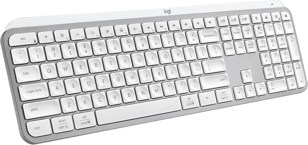 Logitech MX Keys S Teclado Inalámbrico Perfil Bajo Fluido Preciso -...