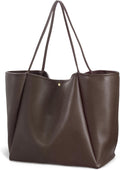 Bolso Tote de Cuero PU de Gran Tamaño para Mujer, Bolso de Fin de S...