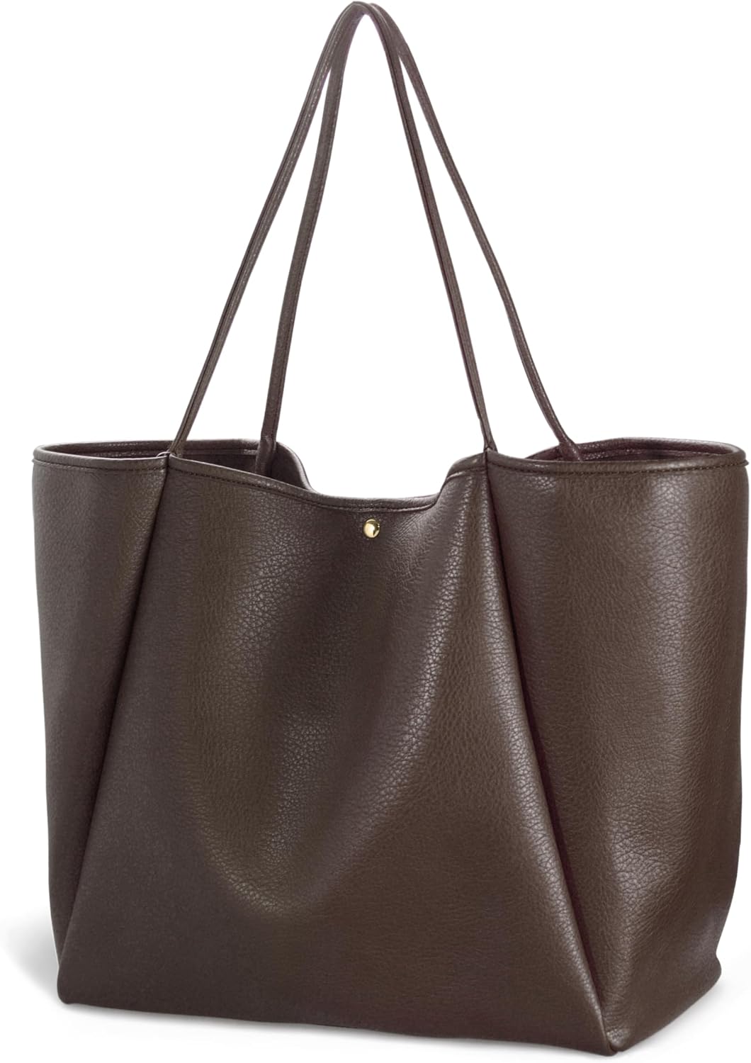 Bolso Tote de Cuero PU de Gran Tamaño para Mujer, Bolso de Fin de S...