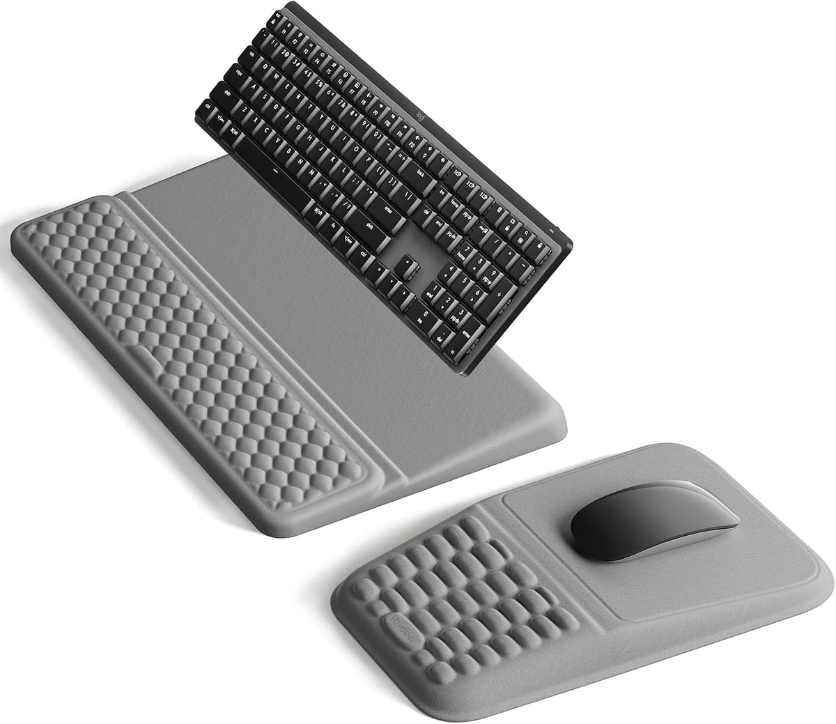 Vaydeer Juego de soporte para teclado y almohadilla para ratón con...