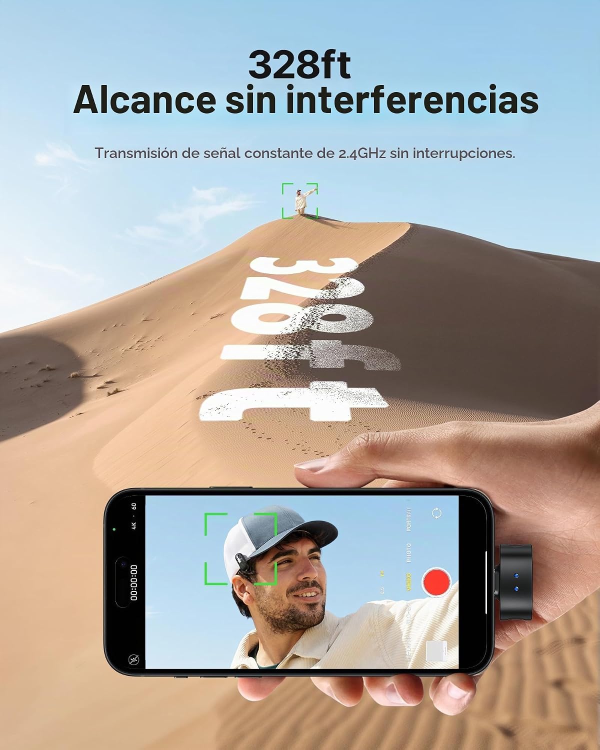 BOYA Mini micrófonos inalámbricos mágicos para iPhone\/Android\/PC\...
