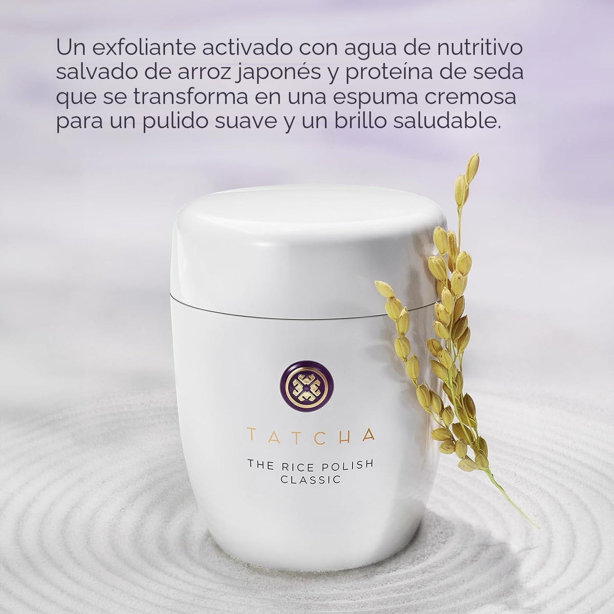 Tatcha: El esmalte de arroz. Exfoliante diario no abrasivo