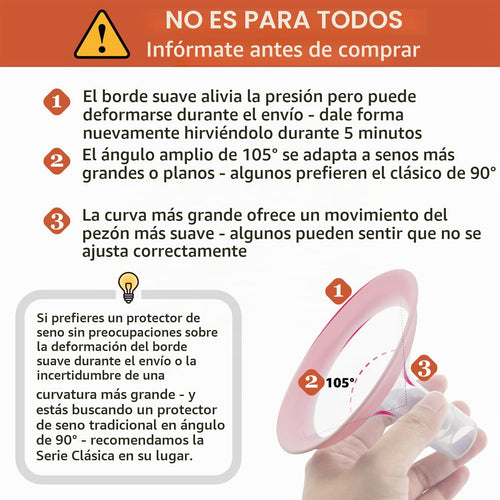 16mm Maymom MyFit Shields, Serie Pano; Compatible con el extractor...