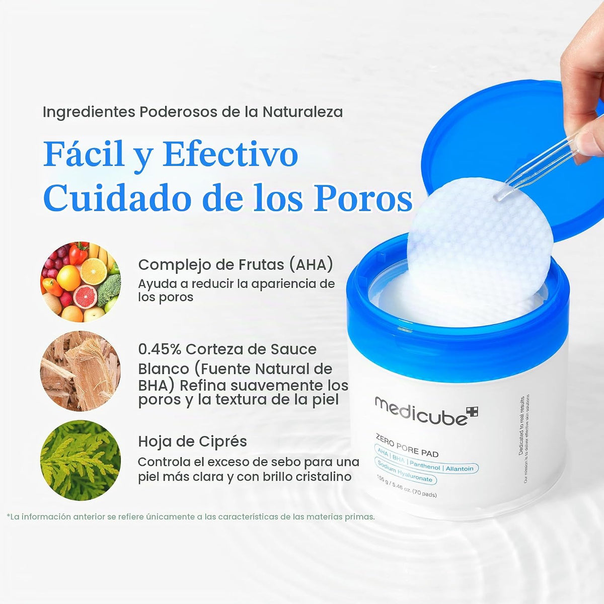 medicube Dúo de cuidado de poros para una piel impecable: aceite li...