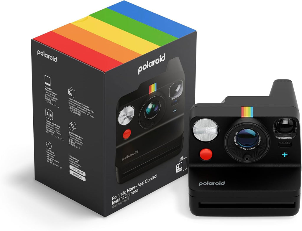 Polaroid Now+ de tercera generación - Cámara de película instantáne...