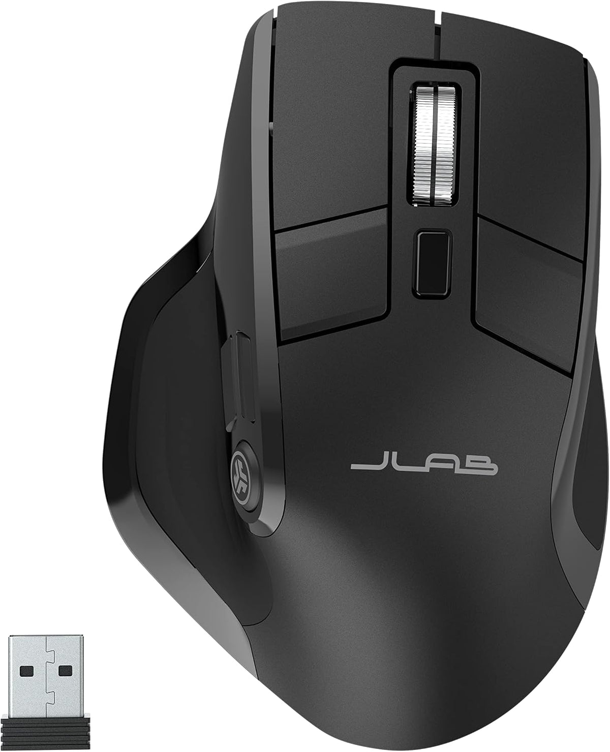 JLab Ratón inalámbrico Epic, Bluetooth y USB dongle, multidispositi...