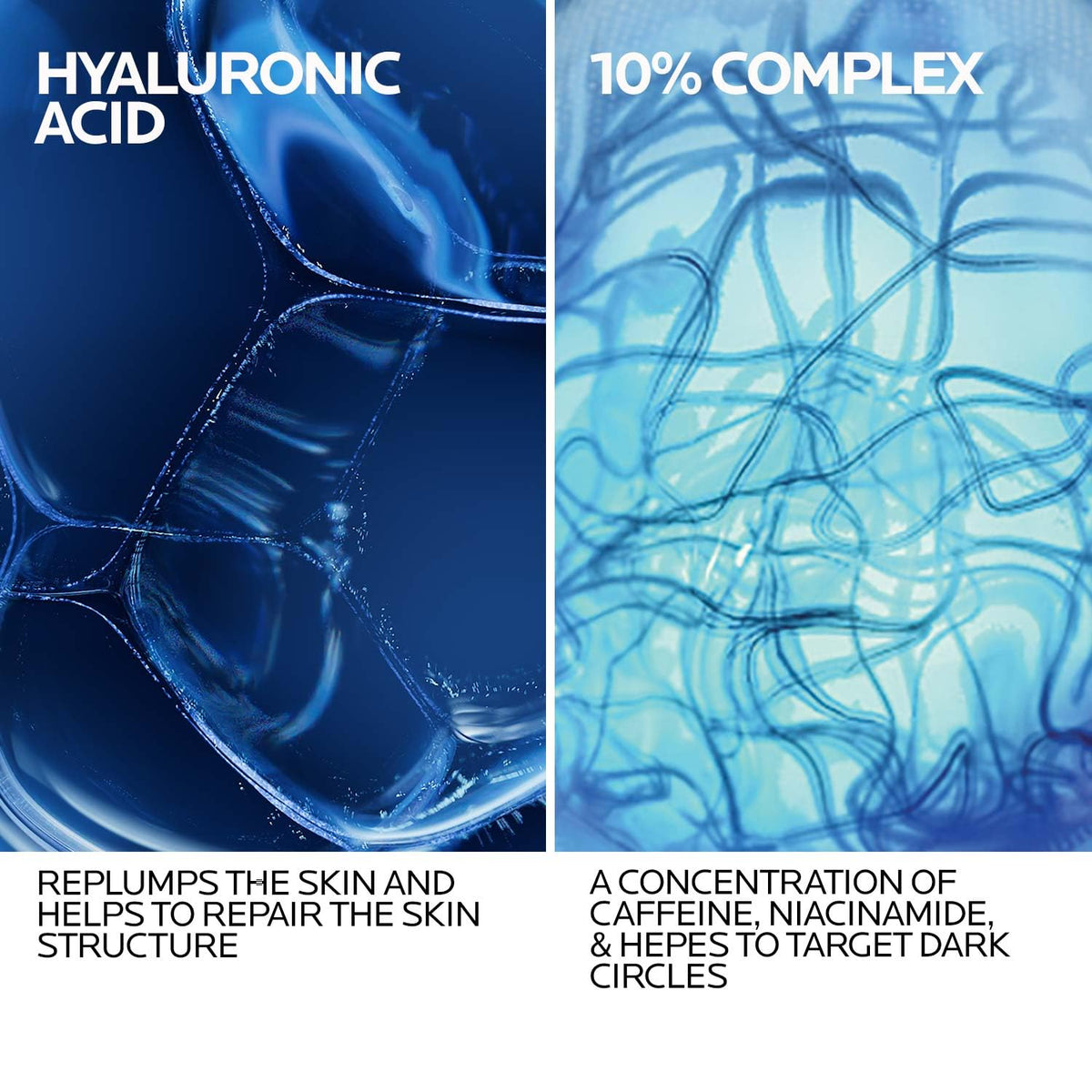 La Roche-Posay Hyalu B5 - Suero para ojos con cafeína para ojeras,...