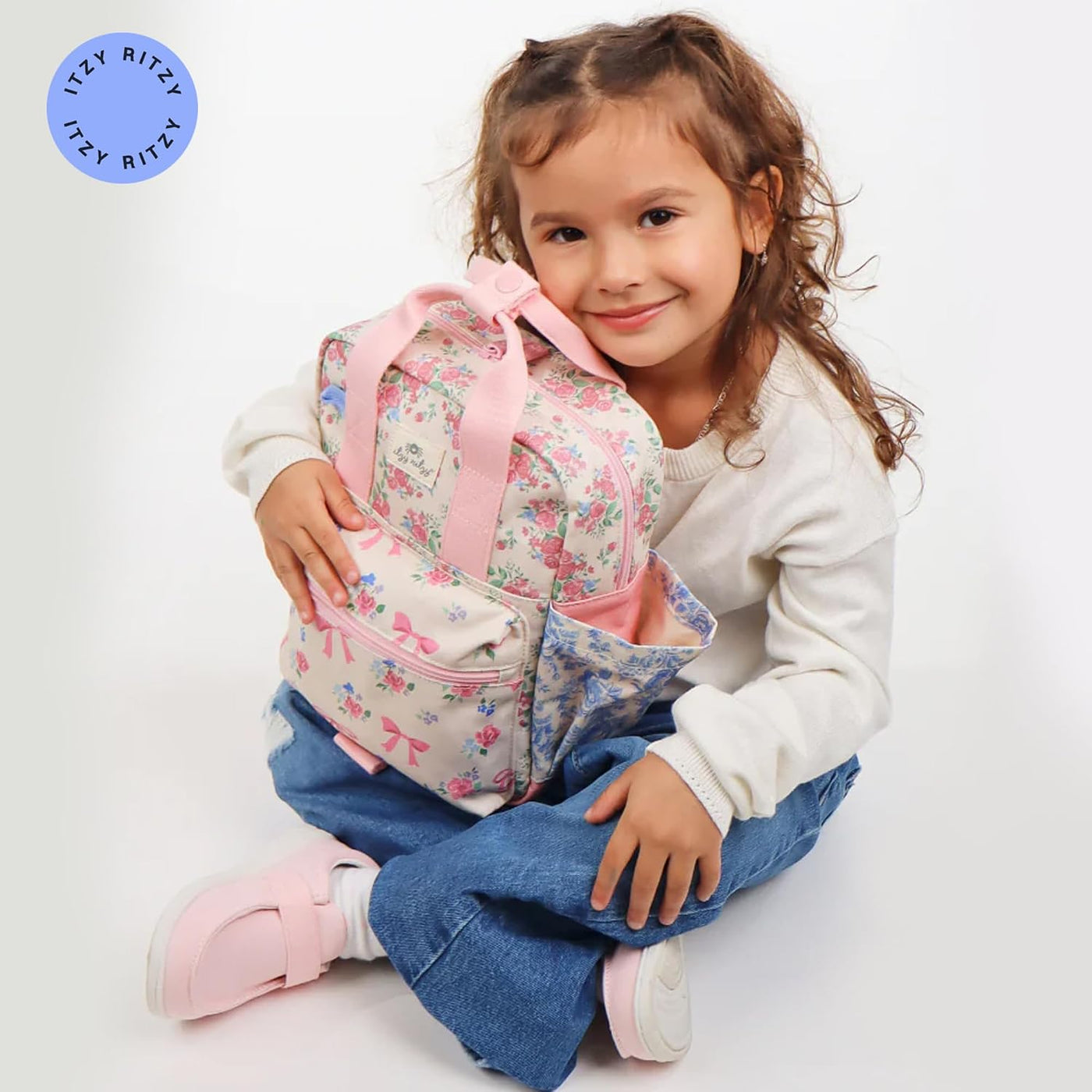 Itzy Ritzy - Mochila para niños - Bolso para guardería - Cuenta con...