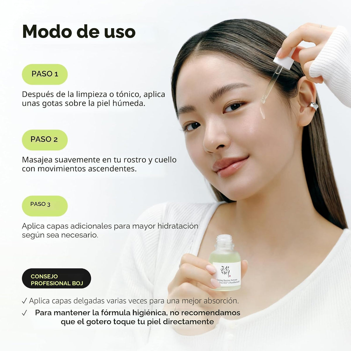 Beauty of Joseon Sérum de barrera calmante Green Tea-HA™ + Pathenol...