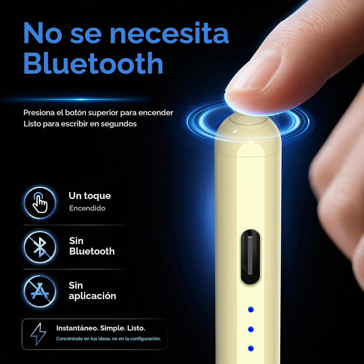 HATOKU Lápiz óptico para Apple iPad 2018-2026 para tomar notas | Lá...