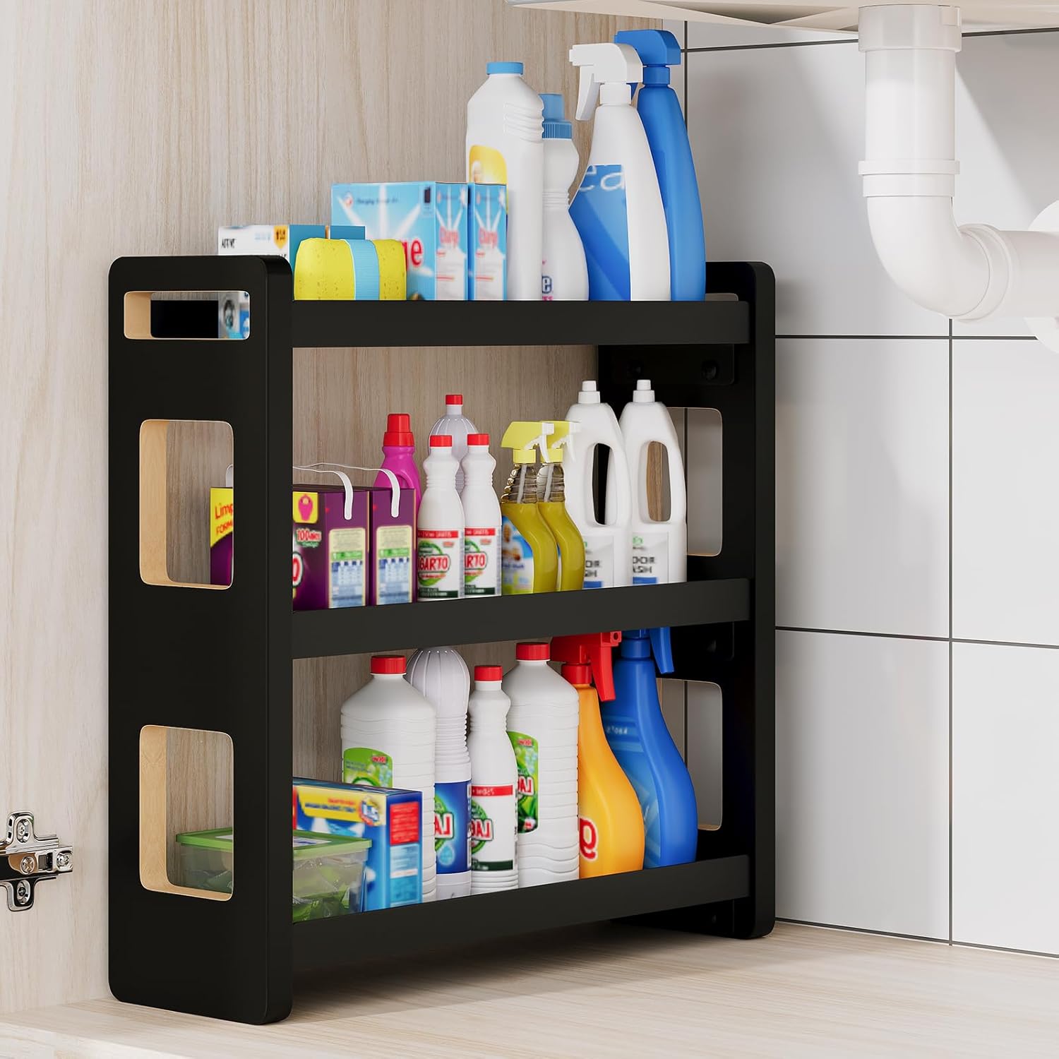 UJQSUN Organizador de encimera de baño, organizador de baño, soport...