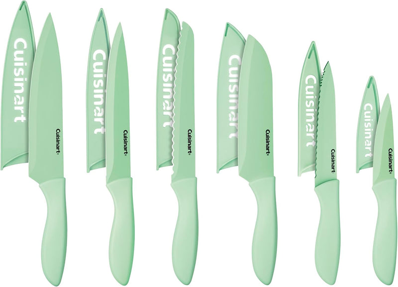 Cuisinart Juego de cuchillos de cocina de 12 piezas, colección Adva...