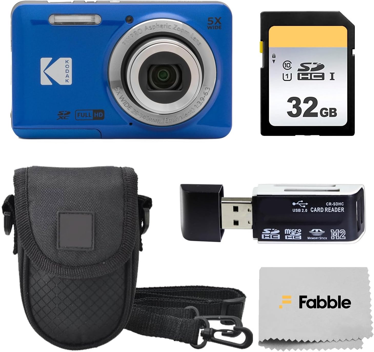 KODAK PIXPRO FZ55 cámara digital de punto y disparo de 16 Mp, zoom...