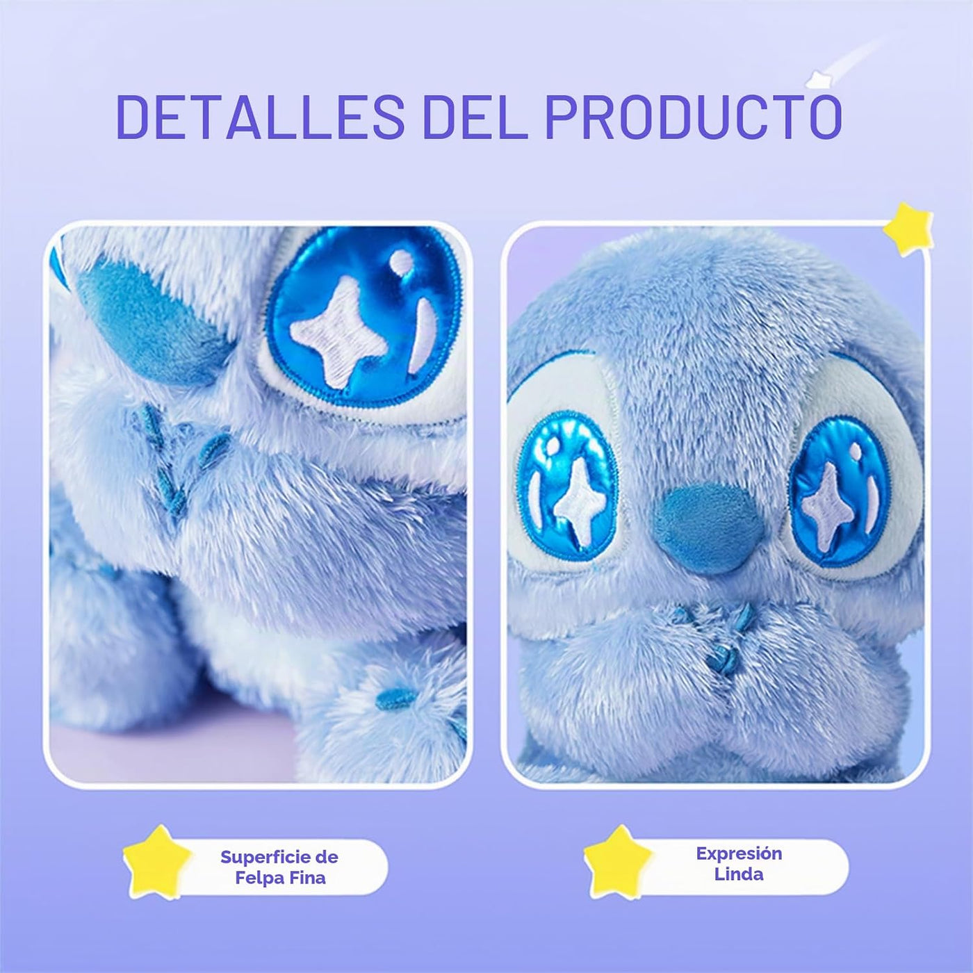 MINISO Animal de peluche Stitch de Disney, juguete de peluche Stitc...