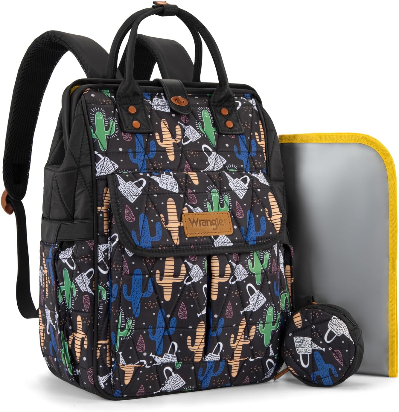 Montana West Wrangler Aztec - Mochila bolsa para pañales estilo occ...