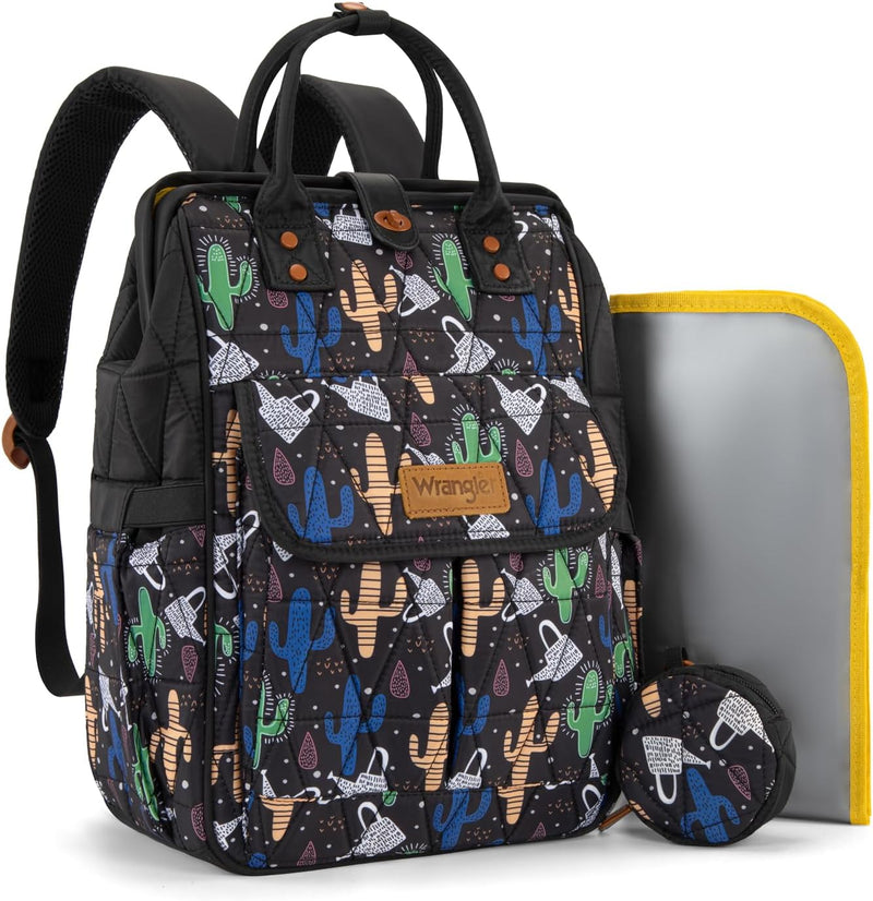Montana West Wrangler Aztec - Mochila bolsa para pañales estilo occ...