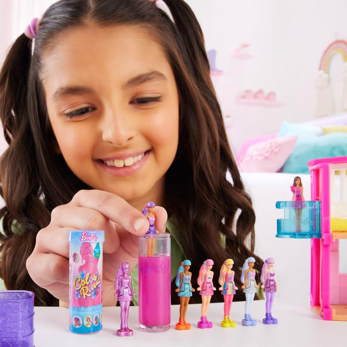 Barbie Mini Barbieland &amp; Micro Dolls - Paquete variado de 12 pi...