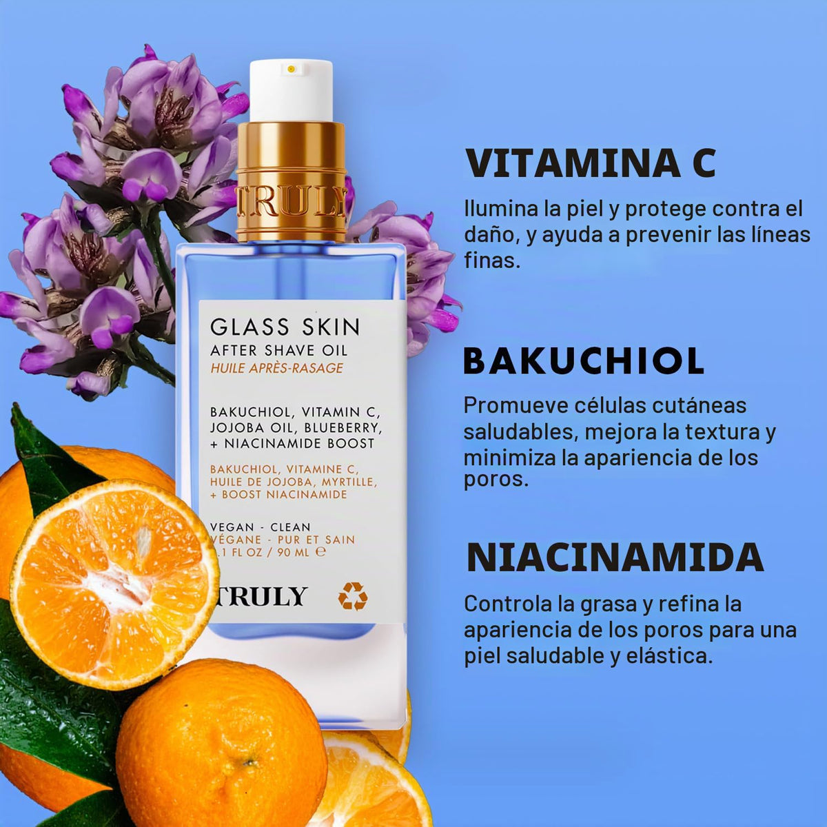 Truly Aceite para después del afeitado Beauty Luxury | Tratamiento...