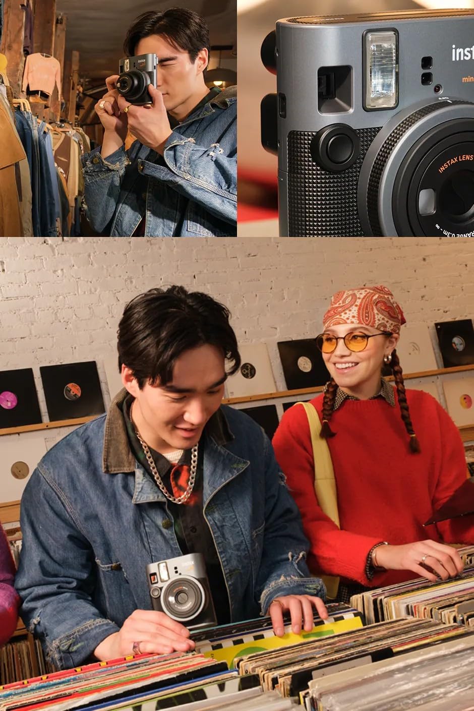 FUJIFILM INSTAX Mini 41 - Cámara instantánea de 20 hojas | Para fie...