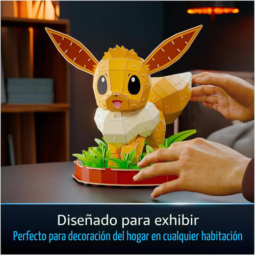 4D Build Pokémon Eevee - Kit de modelo de rompecabezas 3D, decoraci...