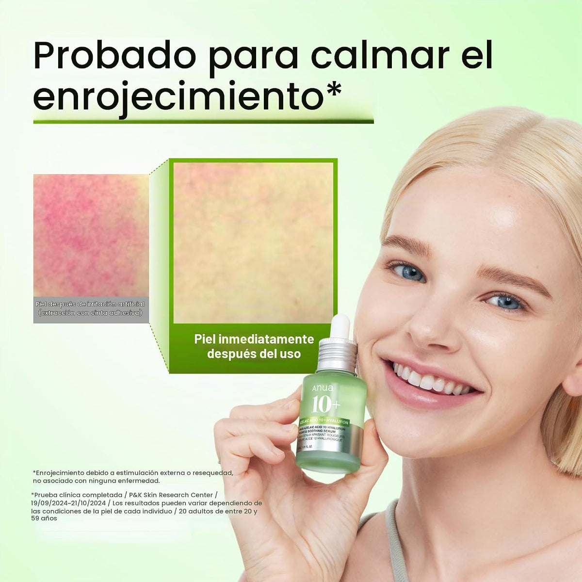 Anua Azelaic Acid 10 Hyaluron Suero calmante para el enrojecimiento...