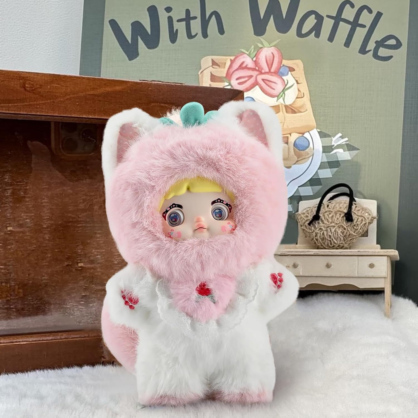 Mckkymi Caja Ciega de Peluche, Muñeca de Peluche de la Serie de Fru...