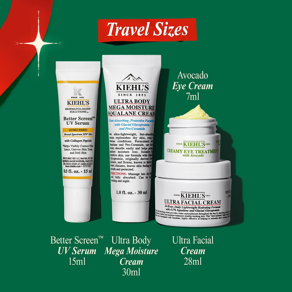 Kiehl's Crema Facial Ultra, con 4.5% de escualano para fortalec...
