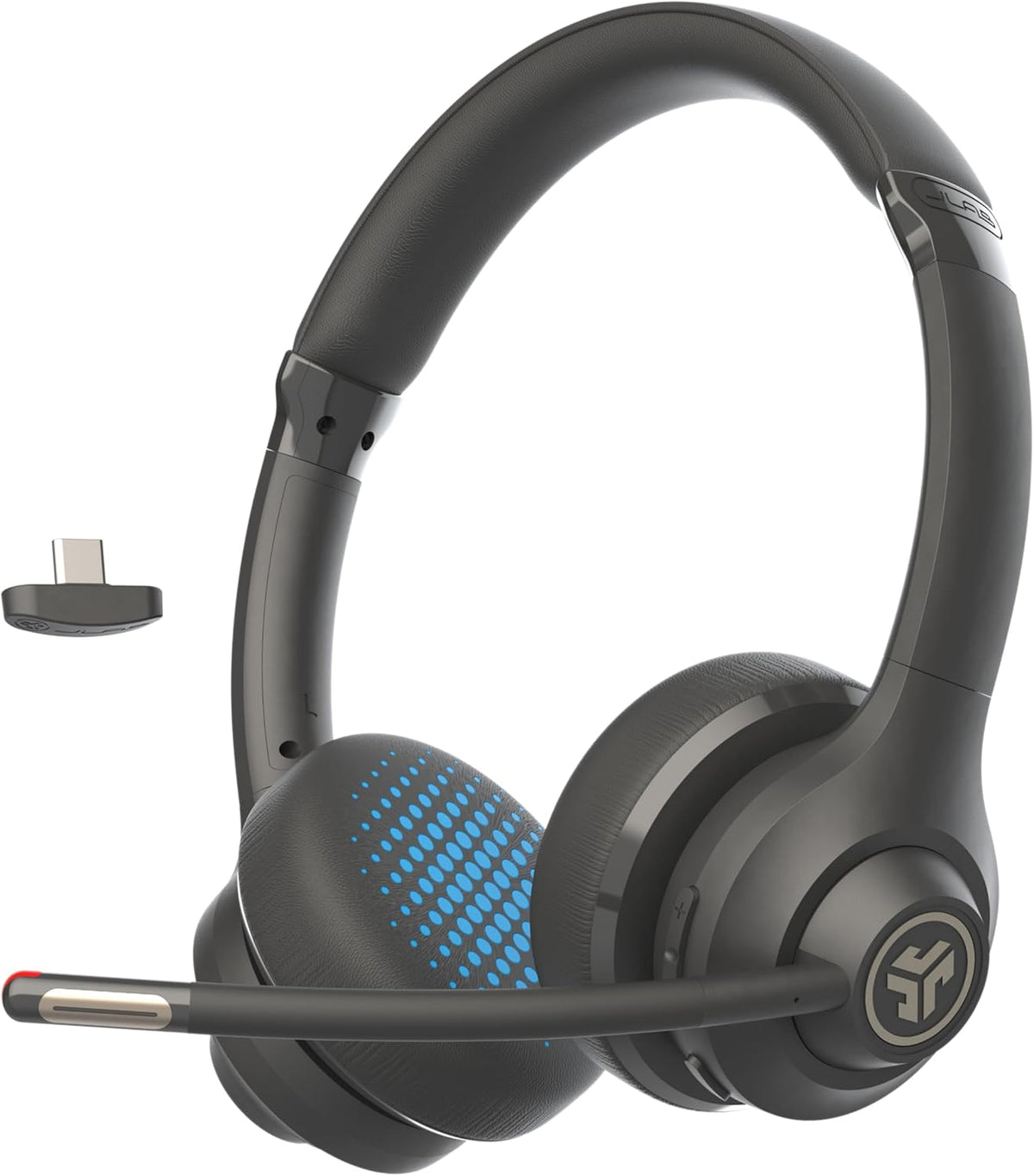 JLab, Go Work Gen 2, auriculares inalámbricos, Bluetooth, dongle US...