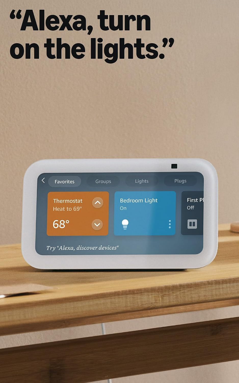 Amazon Echo Show 5 (modelo más nuevo), pantalla inteligente, diseña...