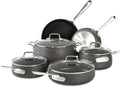 All-Clad HA1 - Juego de utensilios de cocina anodizados duros antia...