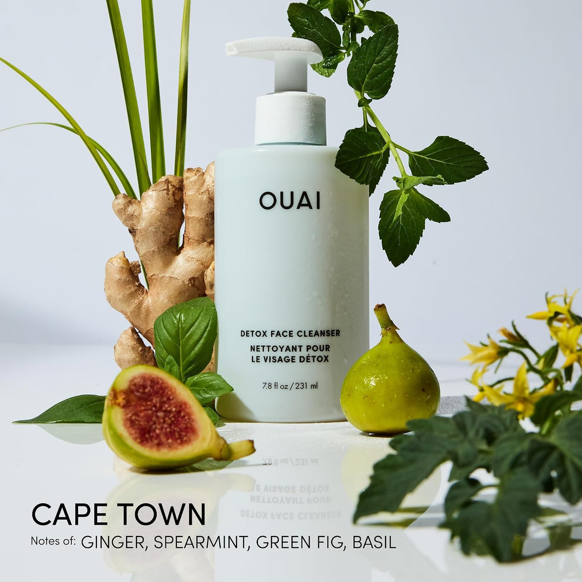 OUAI Limpiador facial Detox \u2013 Lavado facial de limpieza profun...