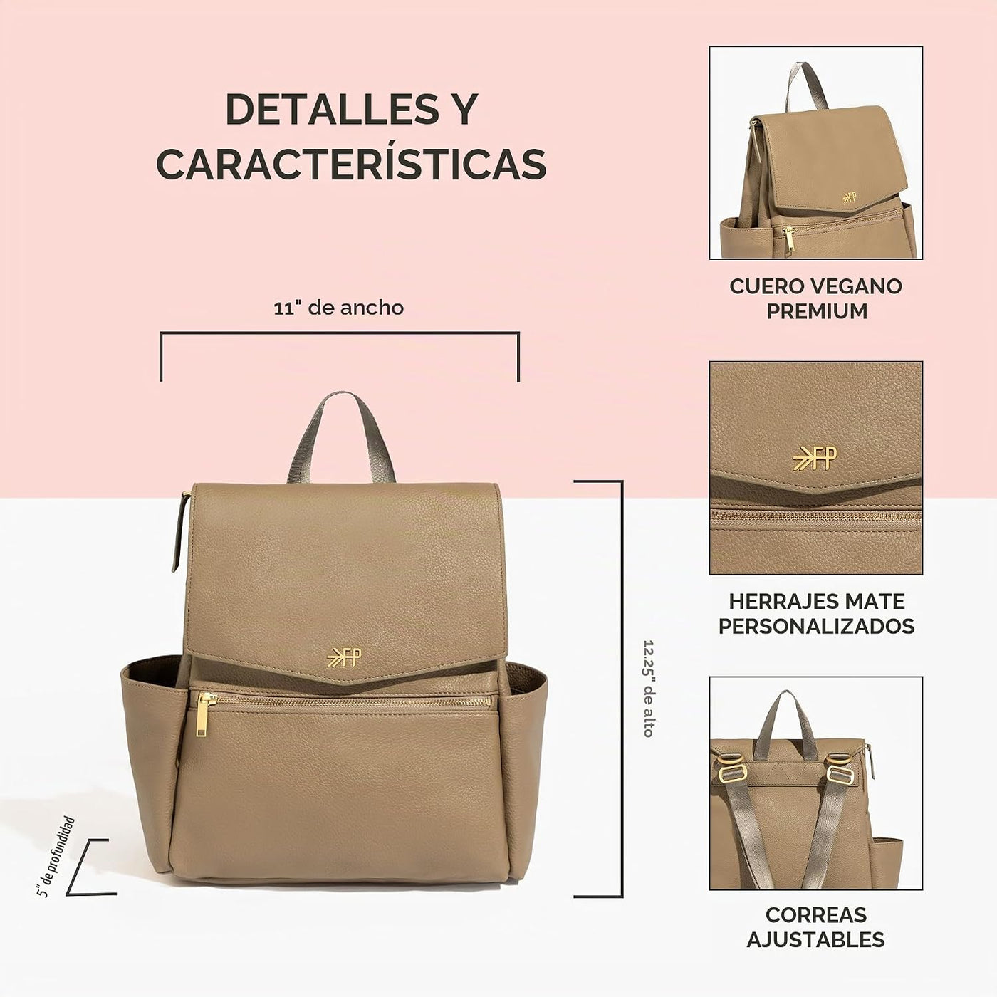 Freshly Picked Mini Pañalera II Mochila \u2013 Bolso pequeño de cue...
